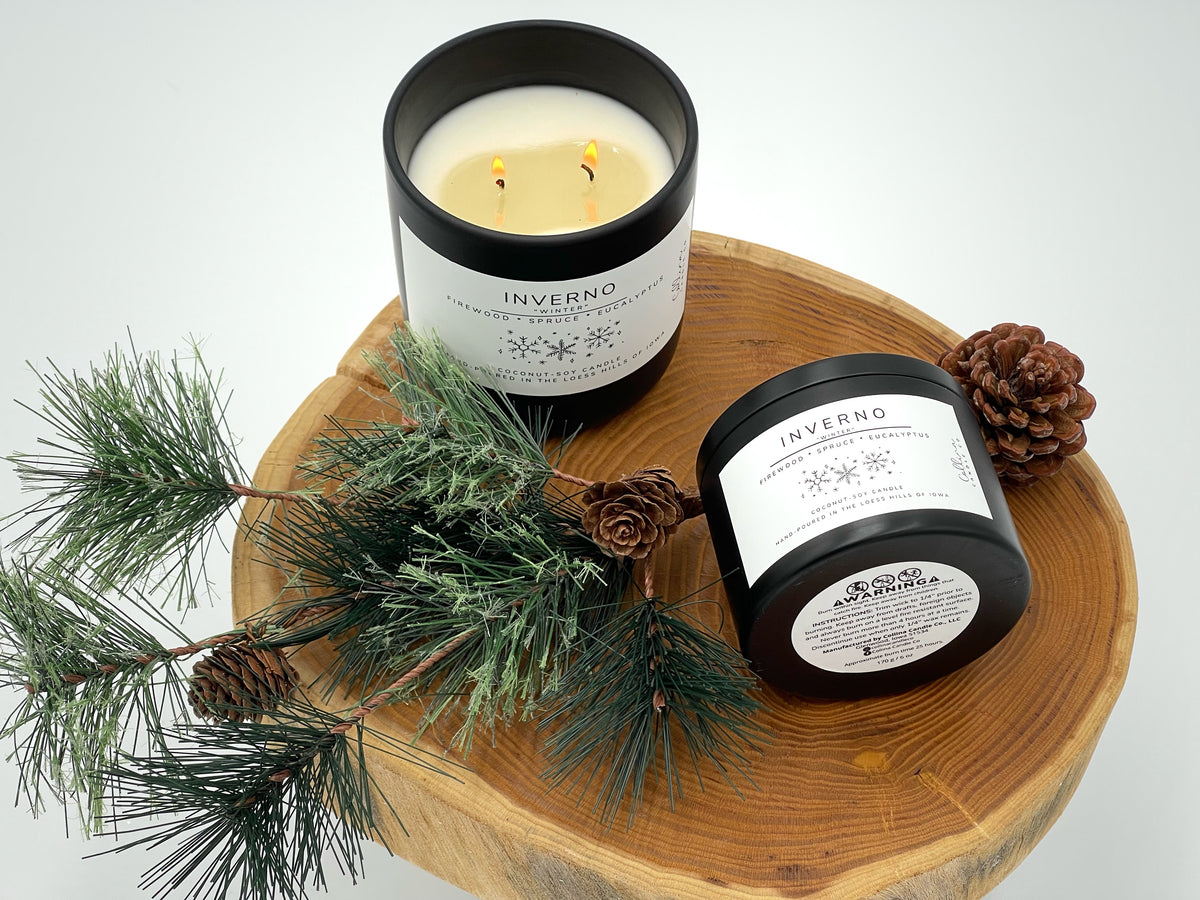 Collina Candle Co, CoconutSoy Candles, Wax Melts, Handpoured, Iowa Collina Candle Co., LLC