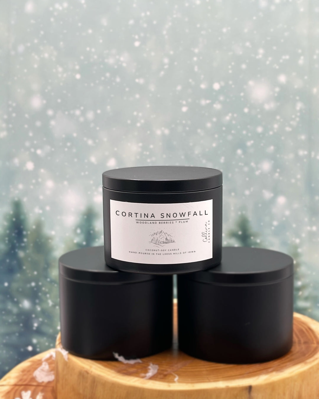 Cortina Snowfall | Woodland Berries & Plum